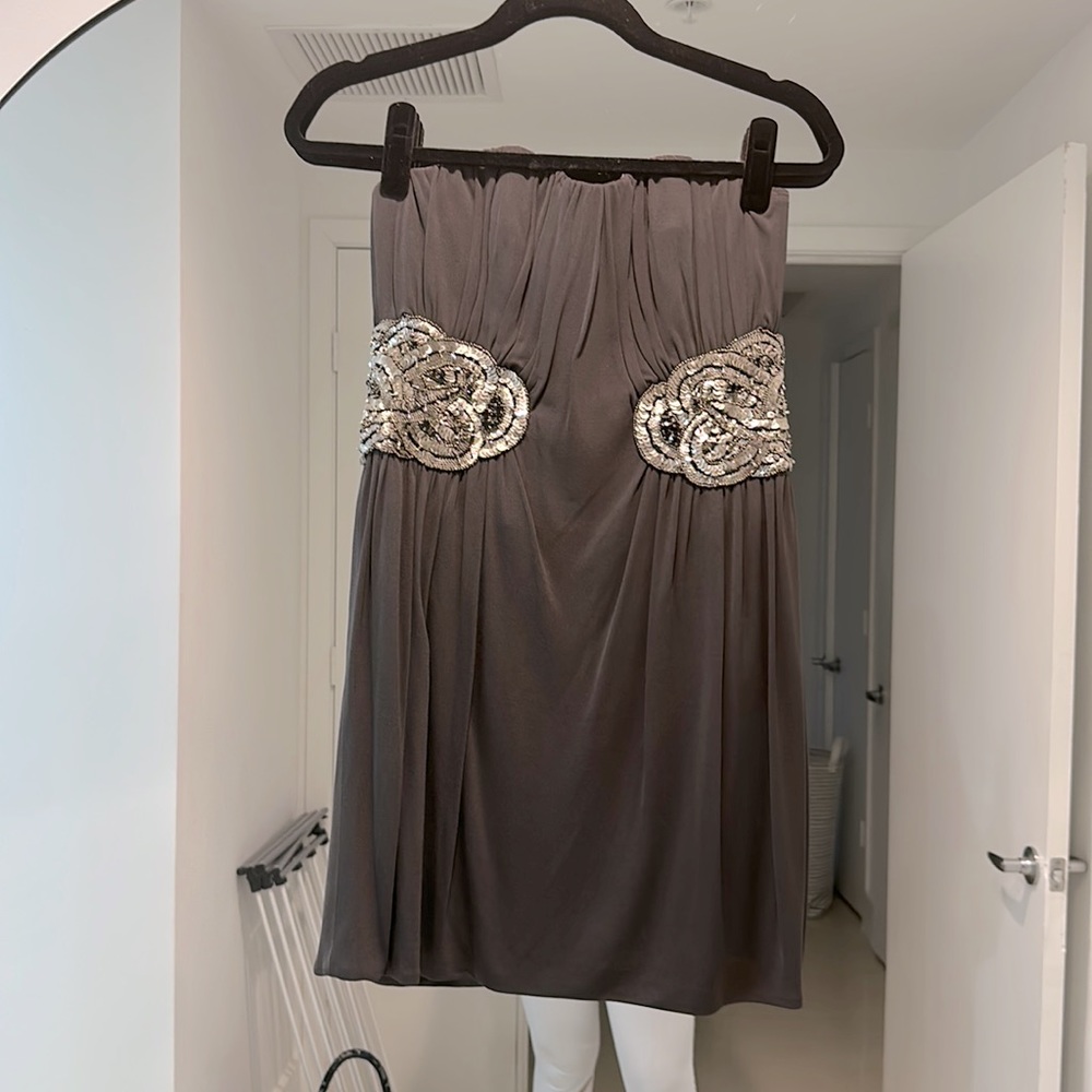 Jay Ahr - vintage corset mini dress